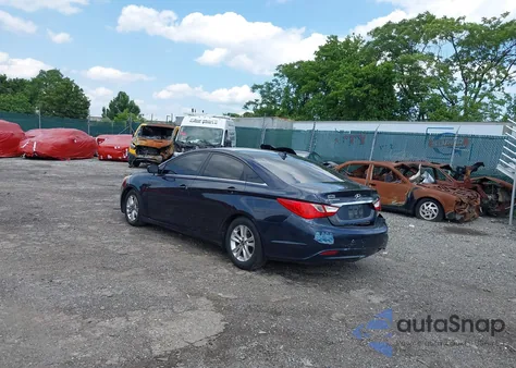 2013 Hyundai Sonata Gls from USA, damaged, VIN 5NPEB4AC1DH669855